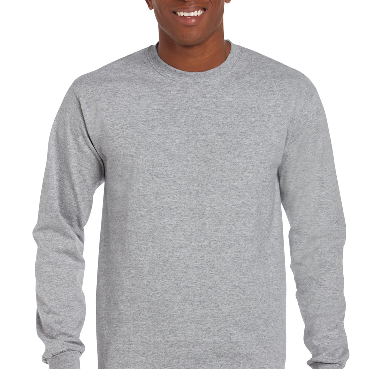 Gildan® Long Sleeve Crew Neck Adult T-Shirt